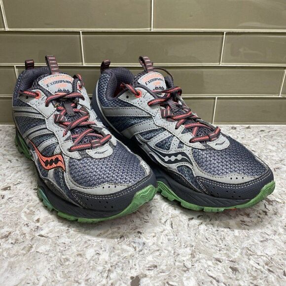 Saucony Womens Excursion TR8 Running Shoes - Picture 1 of 9